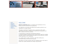 Tablet Screenshot of airborneindustries.com